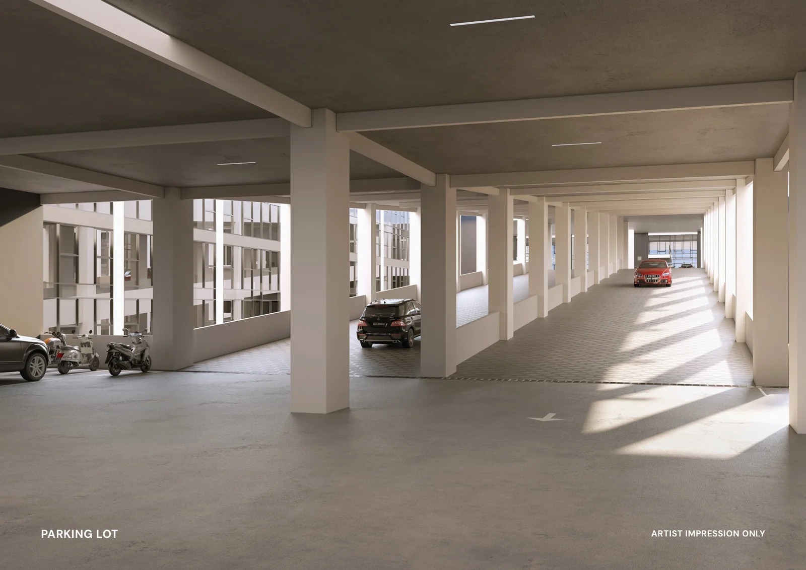 Armani Bizcore Bukit Raja drive-up ramp